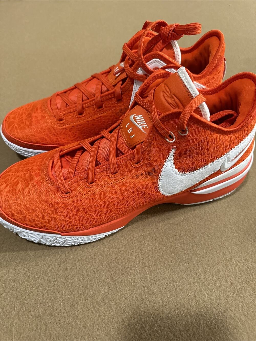 Nike Zoom LeBron NXXT Gen TB Promo Team Orange White Men’s Sz 13 FN7092-800